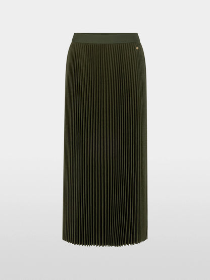 Marc Cain Forest Night New Women Boiled Wool Midi Skirt SKU: BC 71.21 W73_599 Image 07