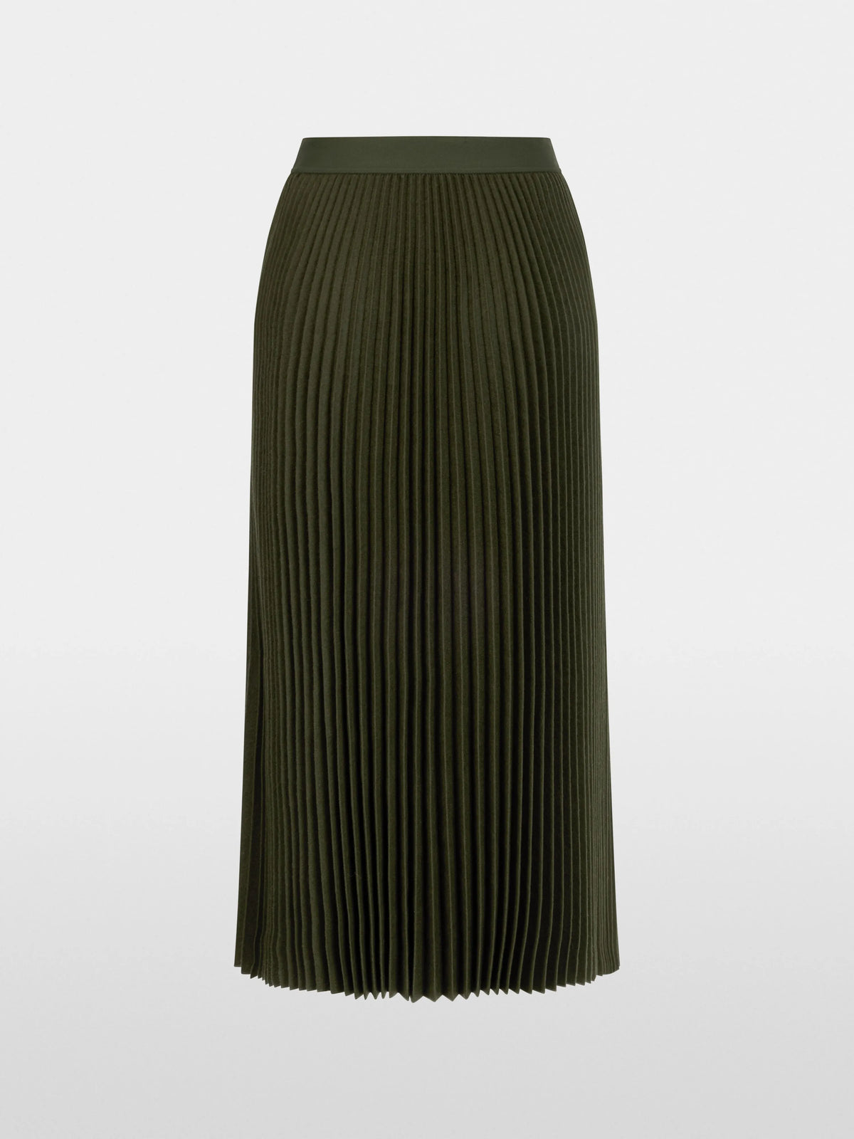 Marc Cain Forest Night New Women Boiled Wool Midi Skirt SKU: BC 71.21 W73_599 Image 08