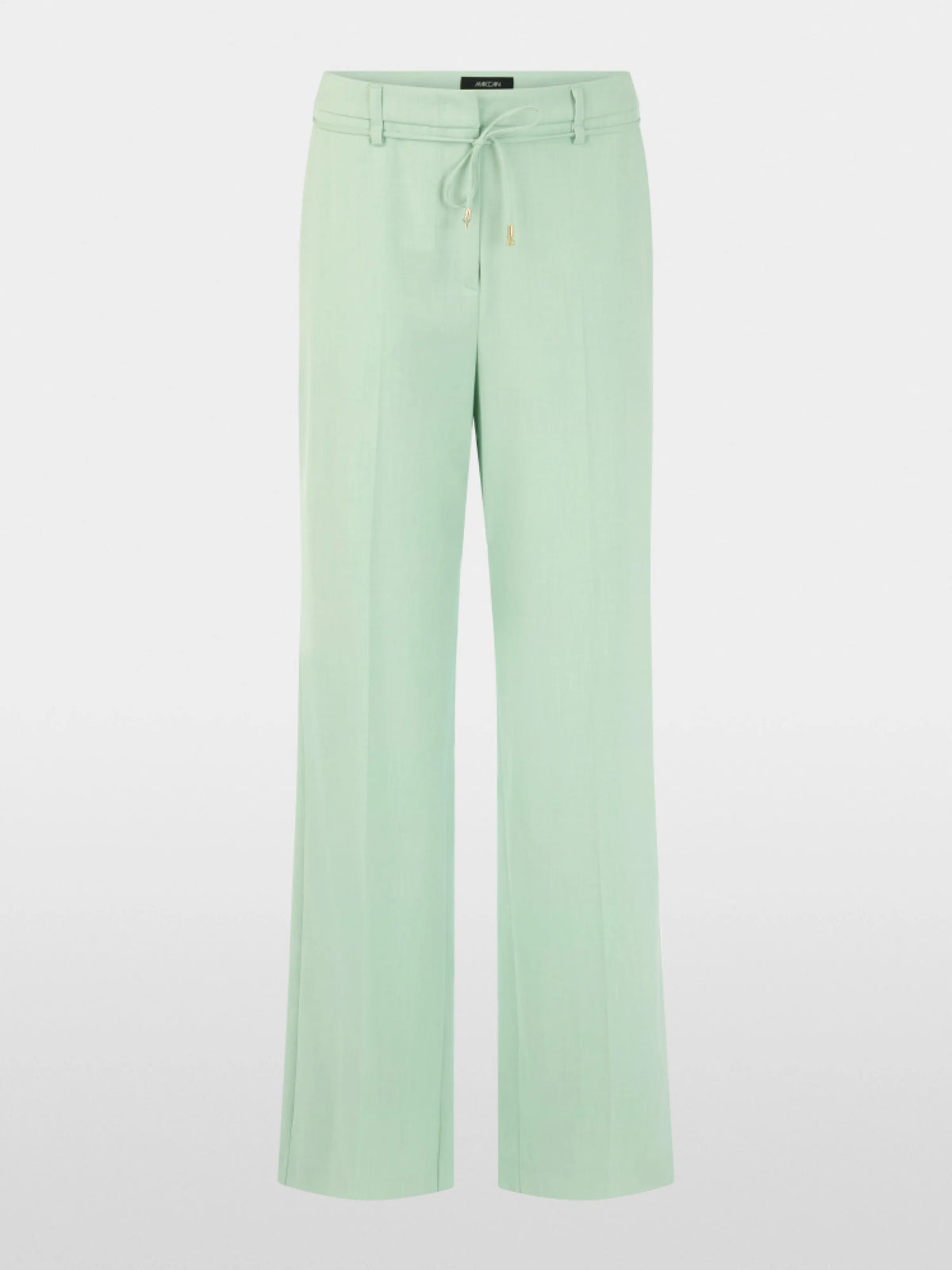Marc Cain Silt Green Women WARRI Wide Fit Trousers SKU: BC 81.41 W52_505 Image 07