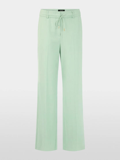 Marc Cain Silt Green Women WARRI Wide Fit Trousers SKU: BC 81.41 W52_505 Image 07