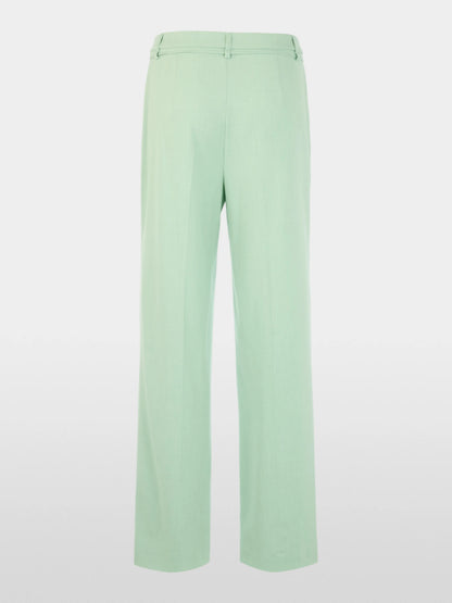 Marc Cain Silt Green Women WARRI Wide Fit Trousers SKU: BC 81.41 W52_505 Image 08