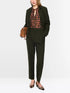 Marc Cain Forest Night New Women FAQUS Trousers with Crease SKU: BC 81.56 W29_599 Image 01