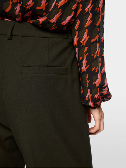 Marc Cain Forest Night New Women FAQUS Trousers with Crease SKU: BC 81.56 W29_599 Image 04