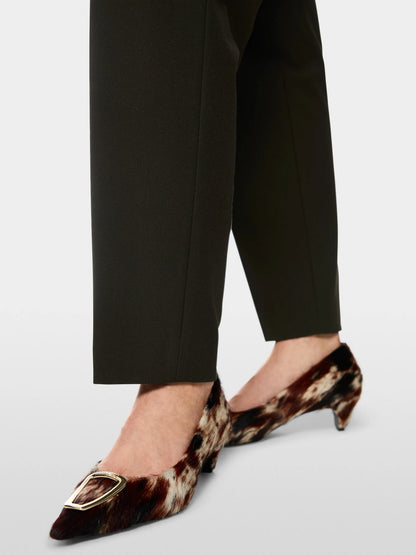 Marc Cain Forest Night New Women FAQUS Trousers with Crease SKU: BC 81.56 W29_599 Image 05