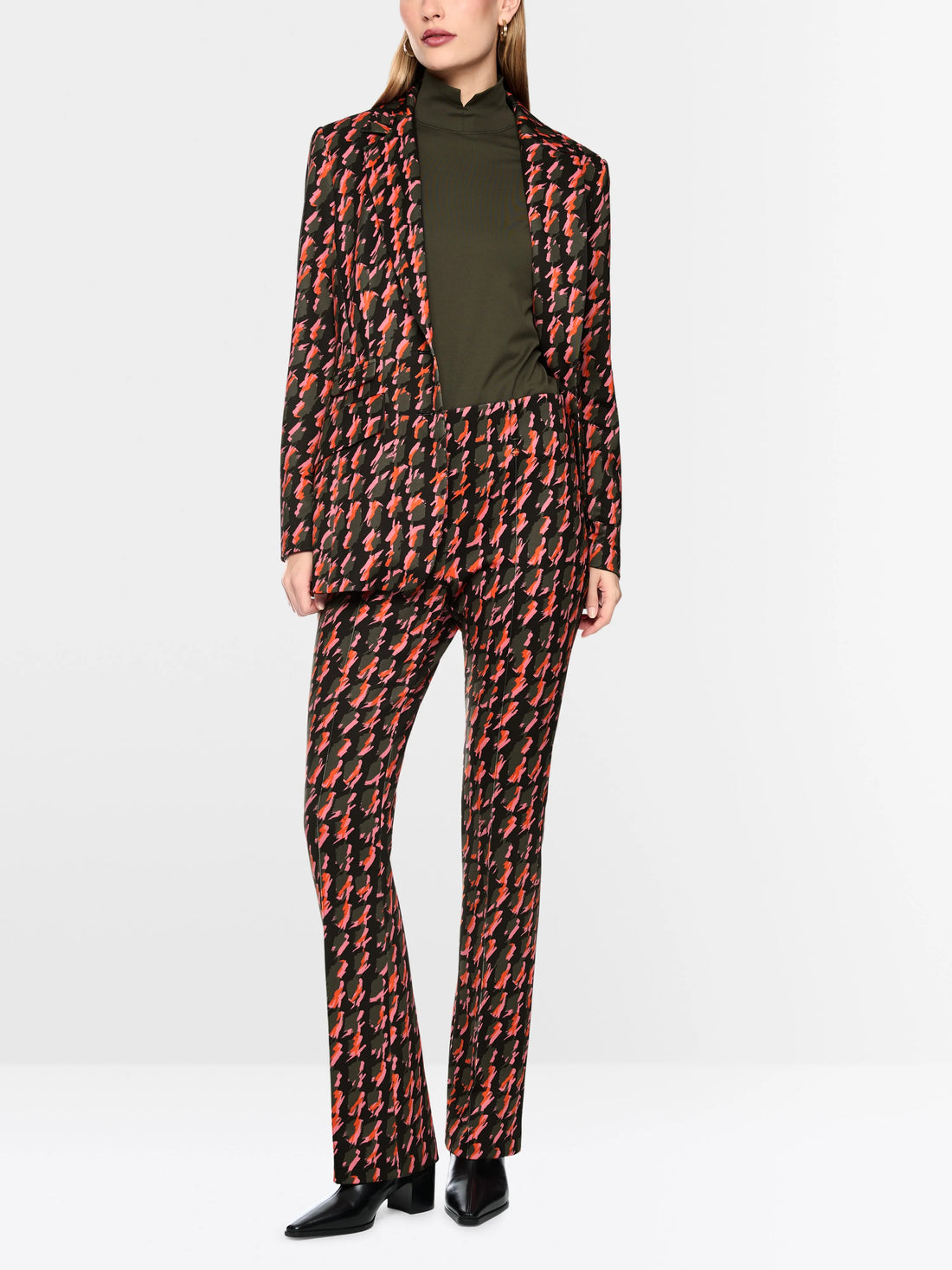 Marc Cain Tigerlily Women FREDERICA Scuba Jersey Trousers SKU: BC 81.60 J04_484 Image 01