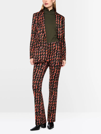 Marc Cain Tigerlily Women FREDERICA Scuba Jersey Trousers SKU: BC 81.60 J04_484 Image 01