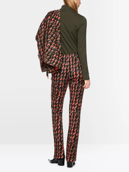 Marc Cain Tigerlily Women FREDERICA Scuba Jersey Trousers SKU: BC 81.60 J04_484 Image 02