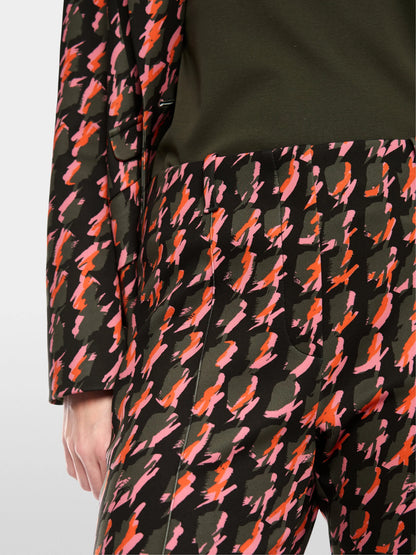 Marc Cain Tigerlily Women FREDERICA Scuba Jersey Trousers SKU: BC 81.60 J04_484 Image 05