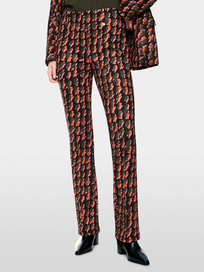 Marc Cain Tigerlily Women FREDERICA Scuba Jersey Trousers SKU: BC 81.60 J04_484 Image 06