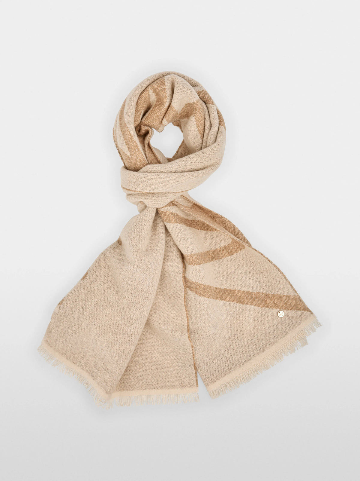 Marc Cain Lamb`S Wool Women New Wool Blend Scarf SKU: BC B4.11 Z10_126 Image 01