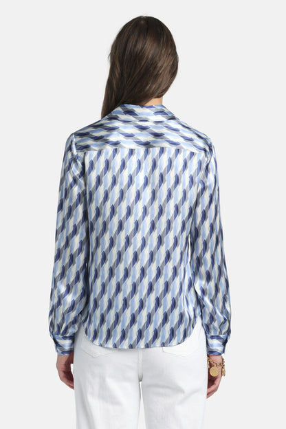 Luisa Spagnoli_Light Blue_Belpasso - Pure Silk Shirt_BELPASSO_3119_02