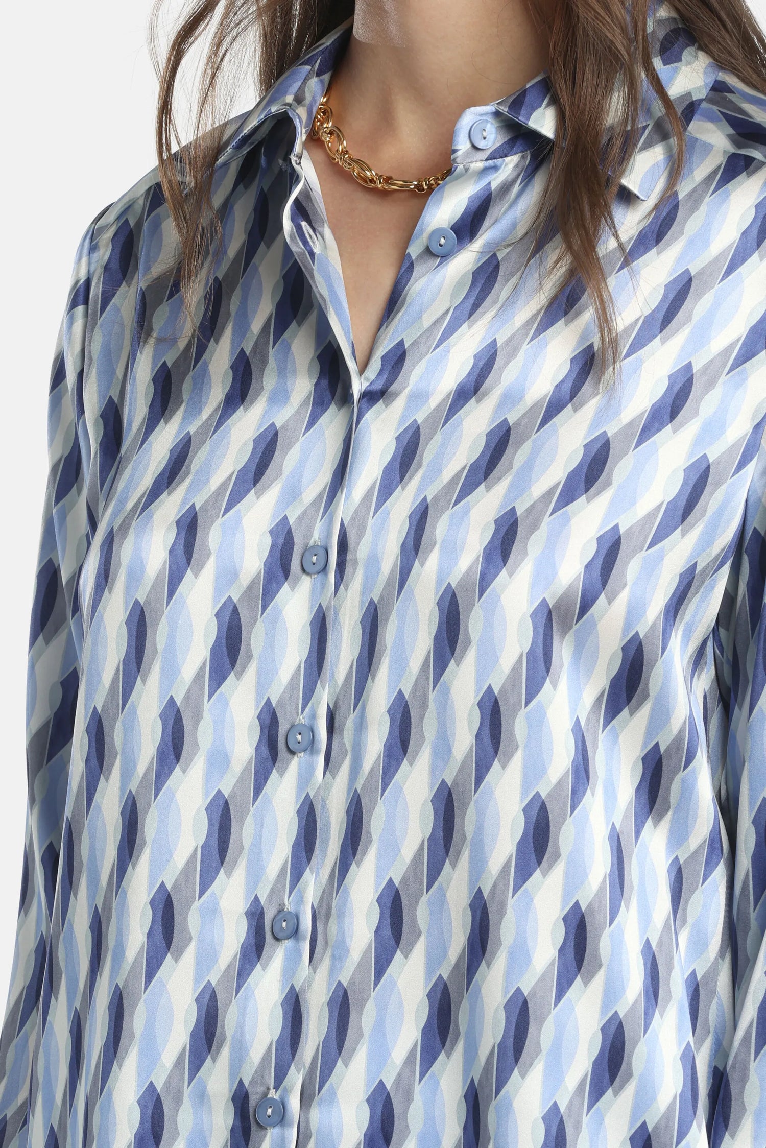 Luisa Spagnoli_Light Blue_Belpasso - Pure Silk Shirt_BELPASSO_3119_03