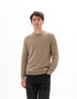 Celio_Beige Humus_100% Organic Cotton Crew Neck Sweater_BEPIC_BEIGE HUMUS_01