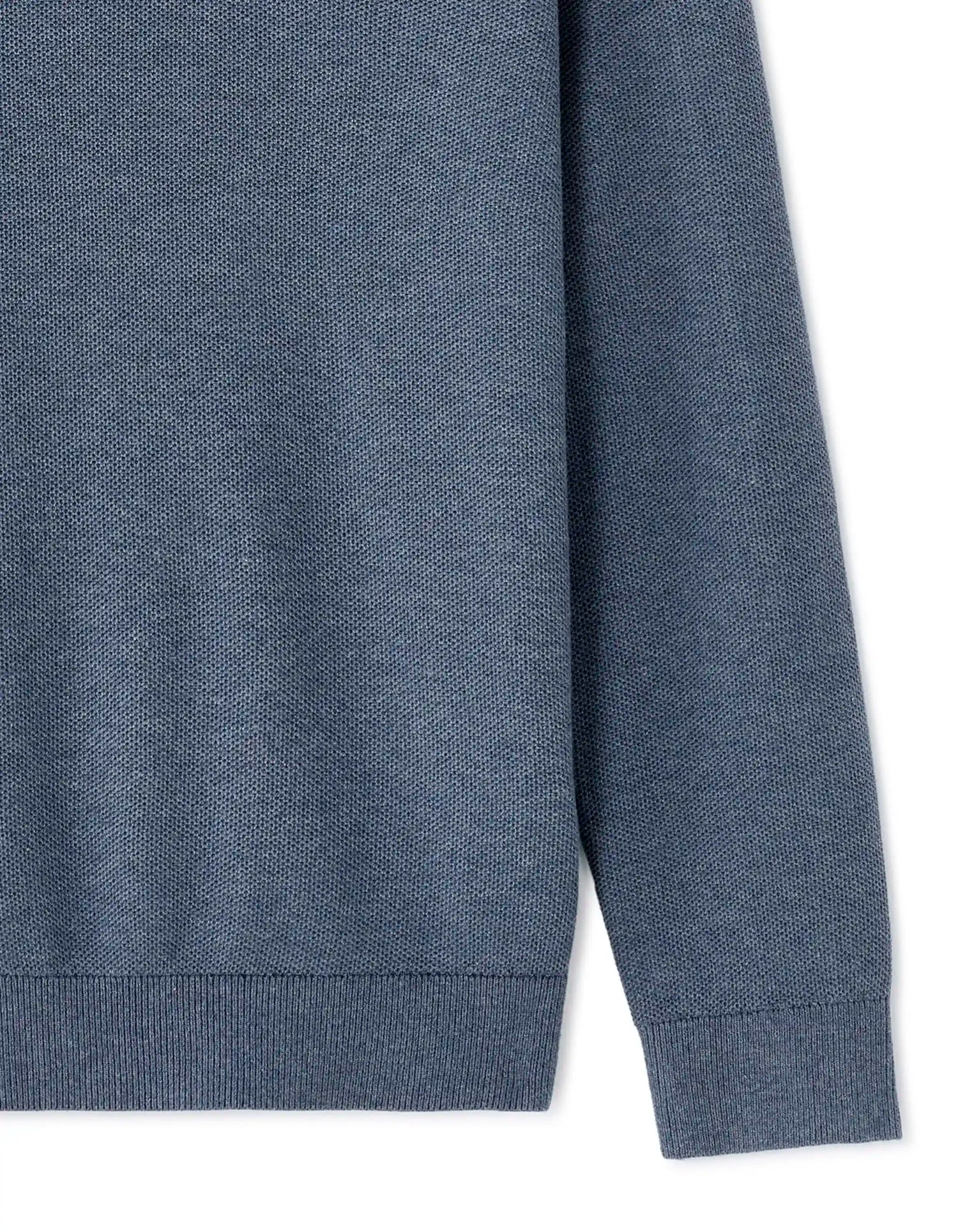 Celio_Blue Storm_100% Organic Cotton Crew Neck Sweater_BEPIC_BLUE STORM_06