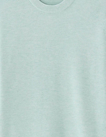 Celio_Celadon_Round Neck Sweater 100% Cotton_BEPIC_CELADON_05