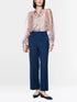 Marc Cain Light Desert Taupe Women Delicate Blouse with Detachable Top SKU: BG 51.10 W23_702 Image 01