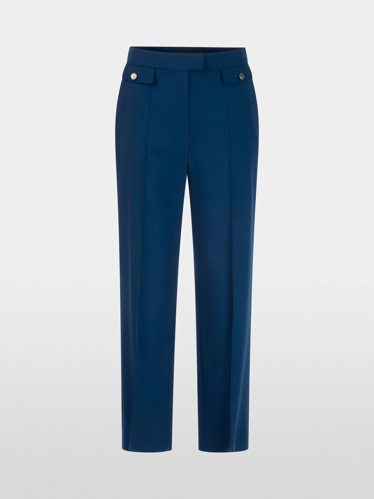 Marc Cain Pageant Blue Women FƒS New Wool Trousers SKU: BG 81.17 W20_393 Image 06