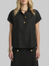 Luisa Spagnoli Nero Women Bighe - Shirt with Gold Buttons SKU: BIGHE_0101 Image 00