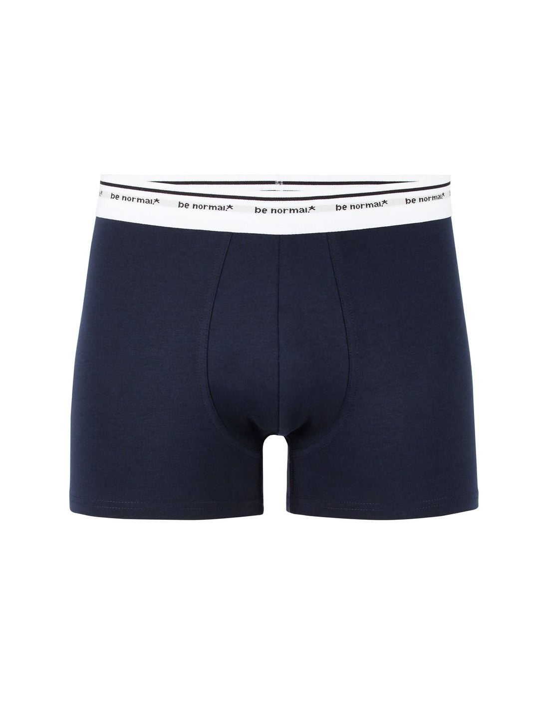 Plain Boxer Shorts - Navy_01