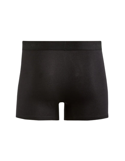 Celio_Black_Plain Stretch Cotton Boxer Shorts_BINORMAL_BLACK_02