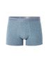 Celio_Bleu Chine_Plain Stretch Cotton Boxer Shorts_BINORMAL_BLEU CHINE_01