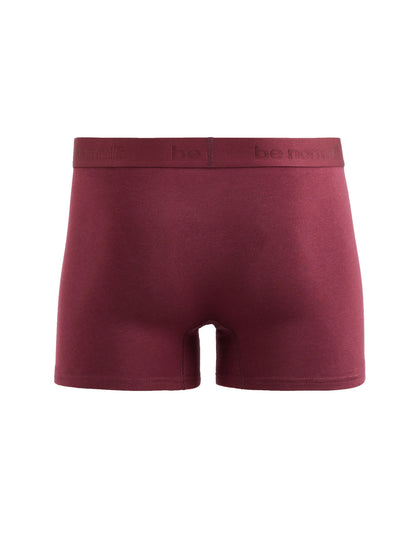 Celio_Violet Dark_Plain Stretch Cotton Boxer Shorts_BINORMAL_VIOLET DARK_02