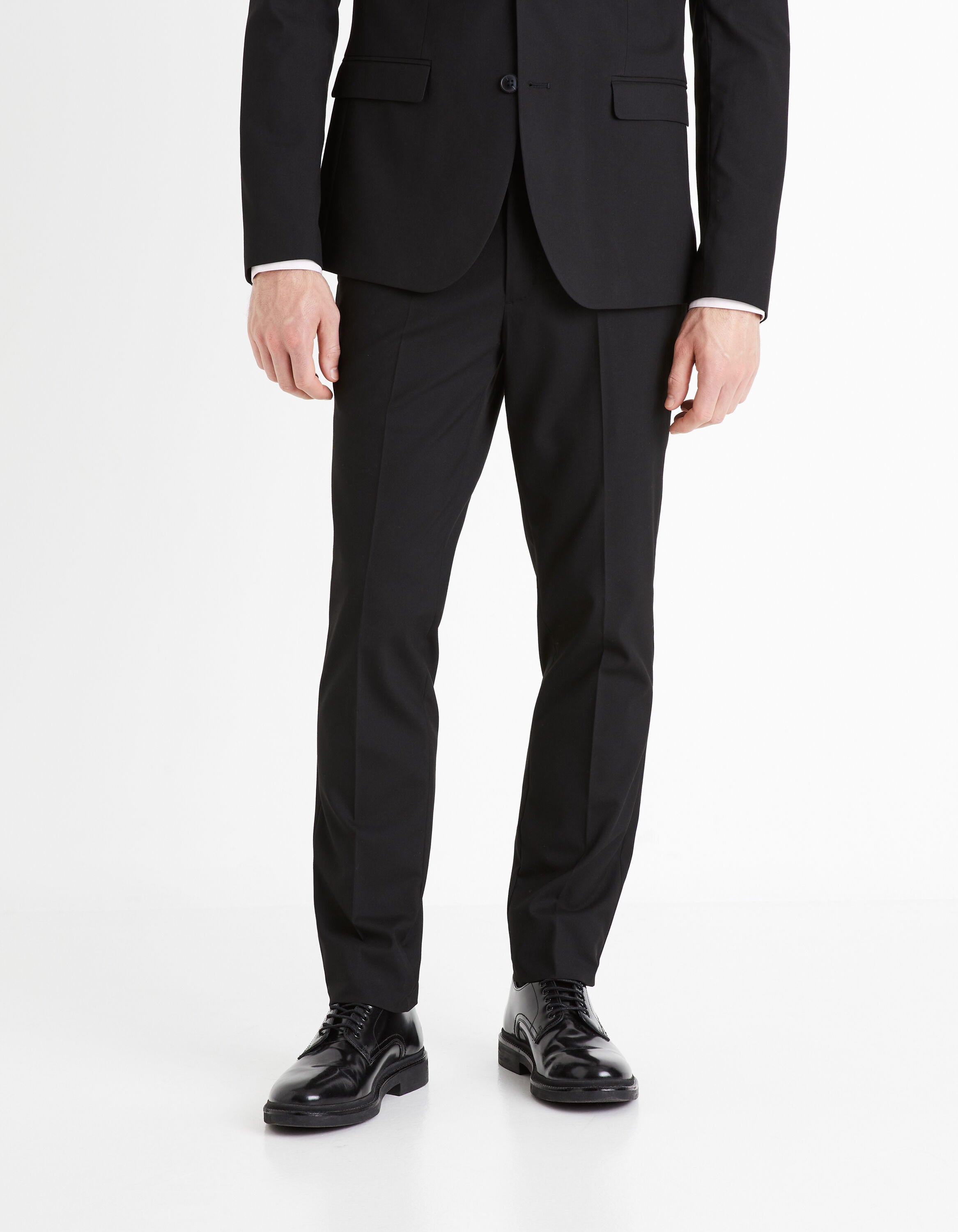 Slim Suit Pants - Black_BOAMAURY_BLACK_01