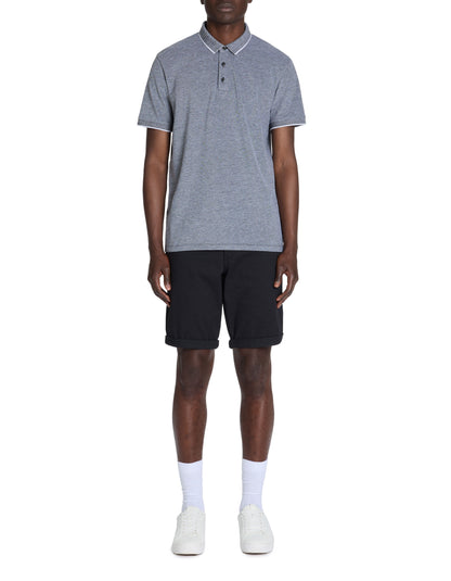 Celio_Black Chino Shorts in Stretch Cotton_BOCHINOBM_NOIR_01