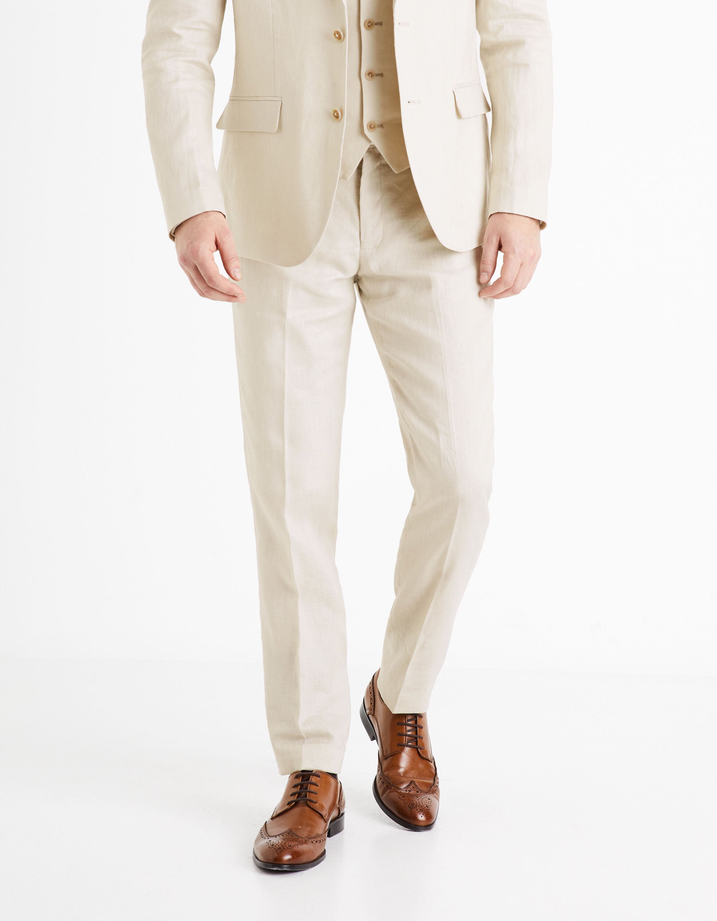 Slim Linen Suit Pants_BOHOT2_NATUREL_02