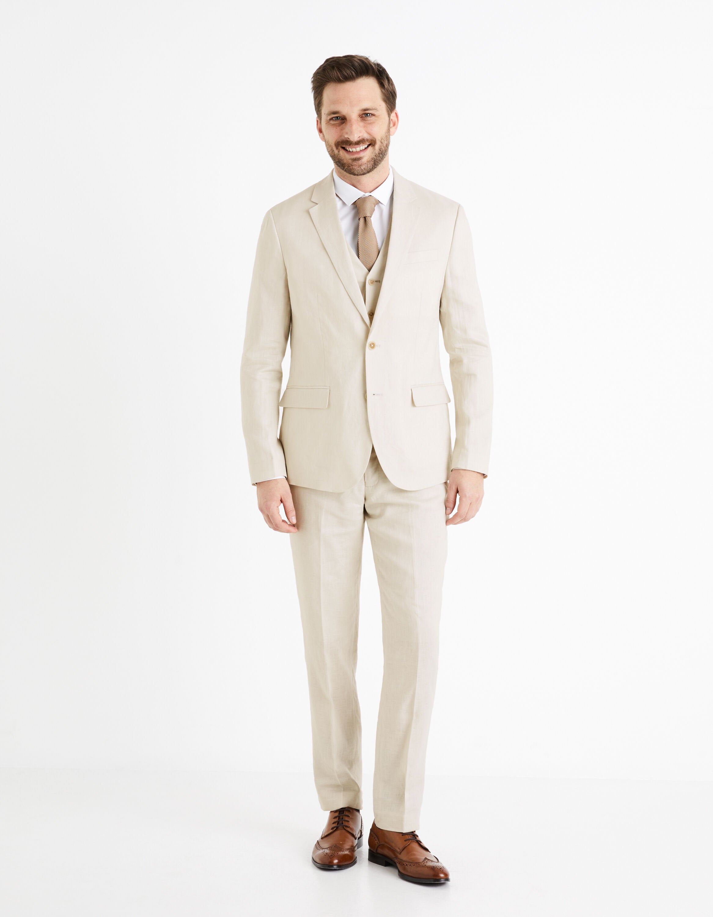 Slim Linen Suit Pants_BOHOT2_NATUREL_03