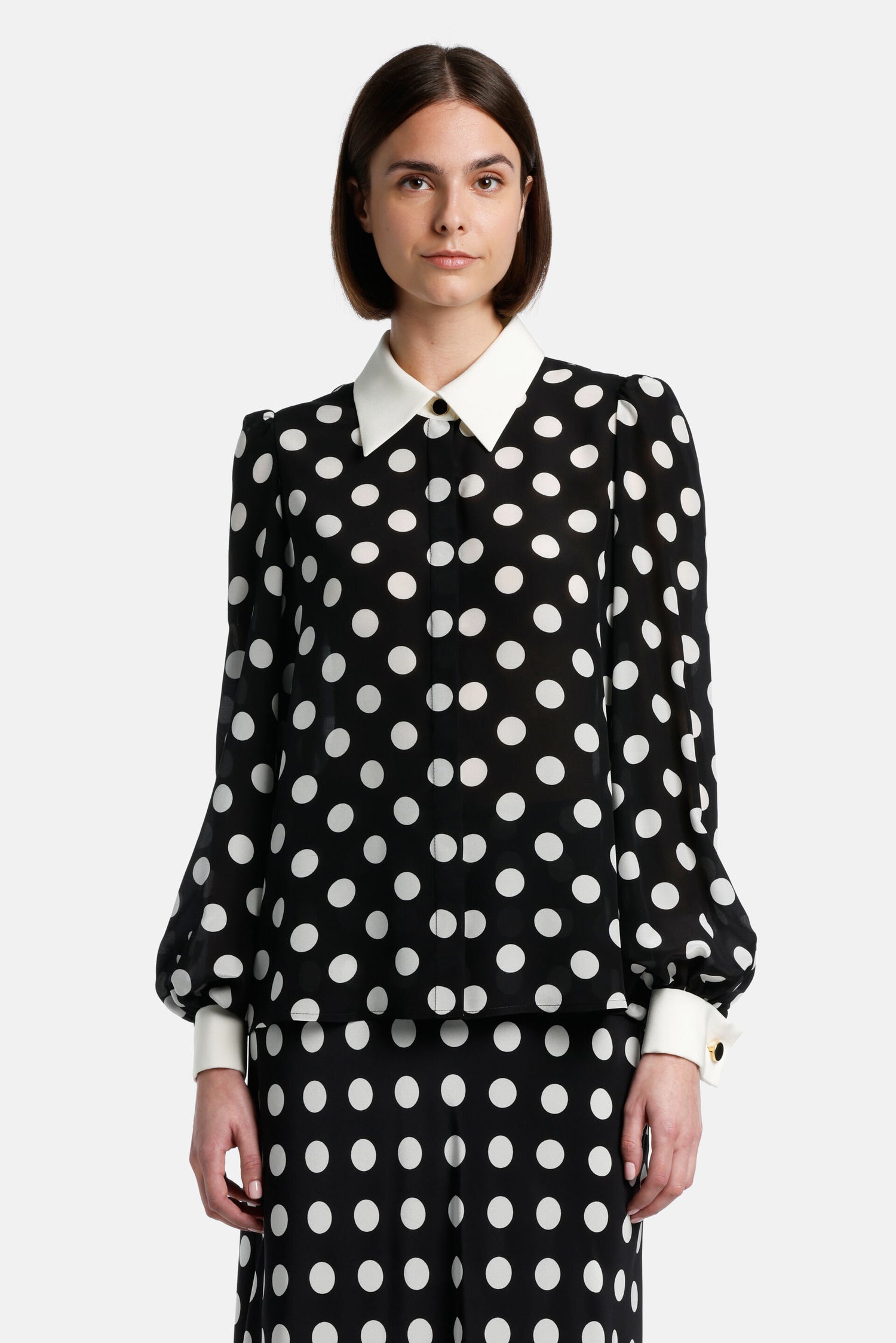 Luisa Spagnoli_Bonbon Silk Blouse_BONBON_3814 0202_01