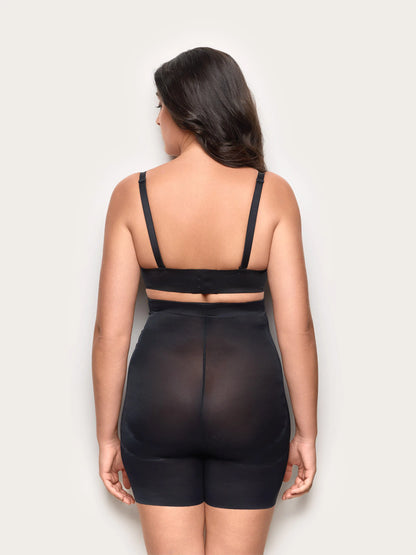 Yamamay_Black_High Waisted Shaping Shorts - Principessa_BPND99X007_072_05