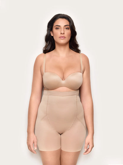 Yamamay_Bronze_High Waisted Shaping Shorts - Principessa_BPND99X007_216_02