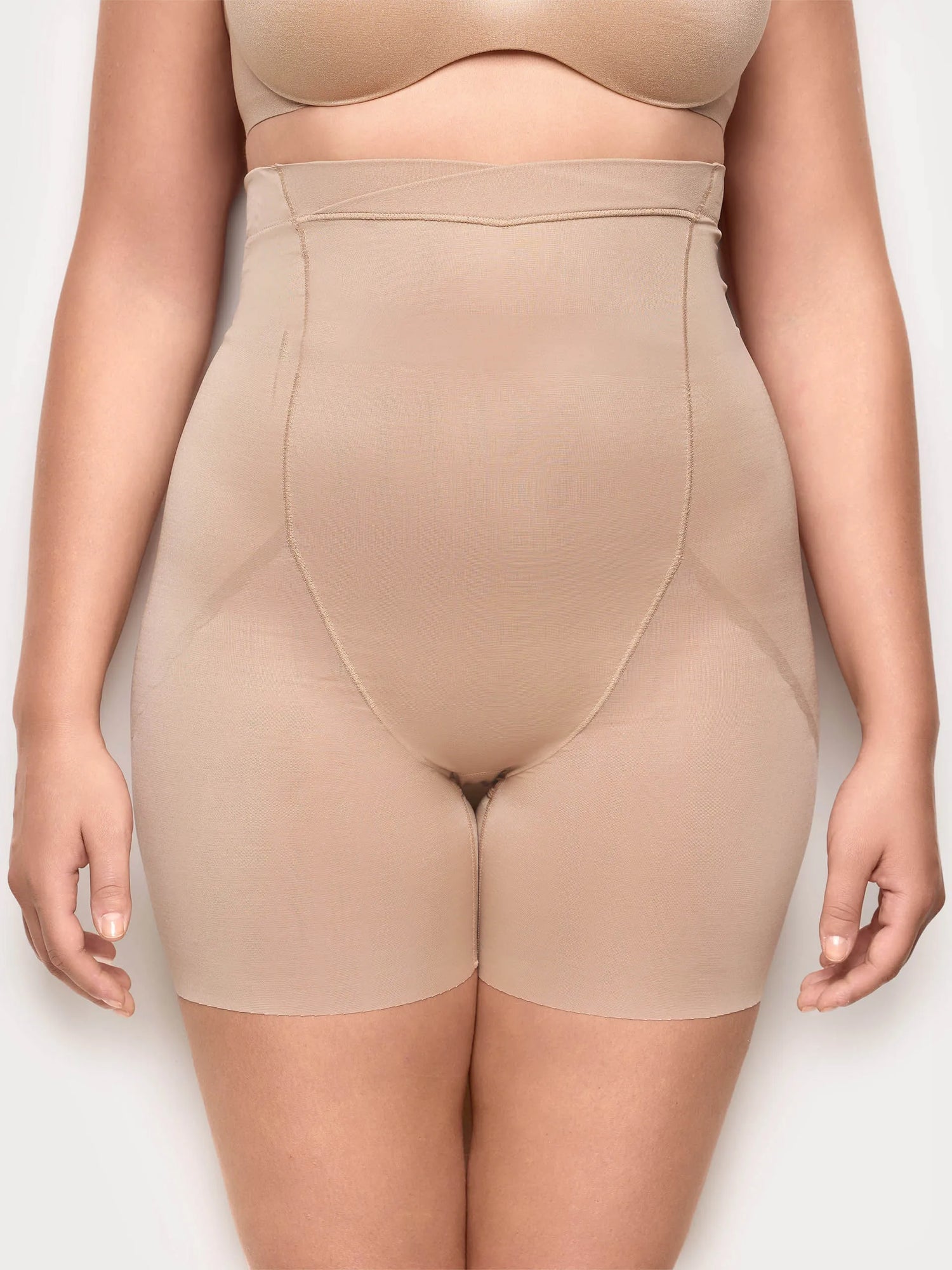 Yamamay_Bronze_High Waisted Shaping Shorts - Principessa_BPND99X007_216_03