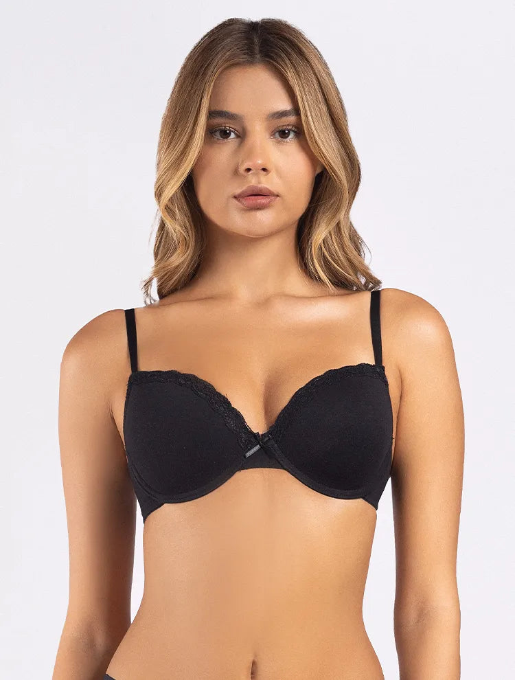 Marie France_Noir_Bra Cottonela in Different Cup Sizes_BRCOTTONELA_Noir_01