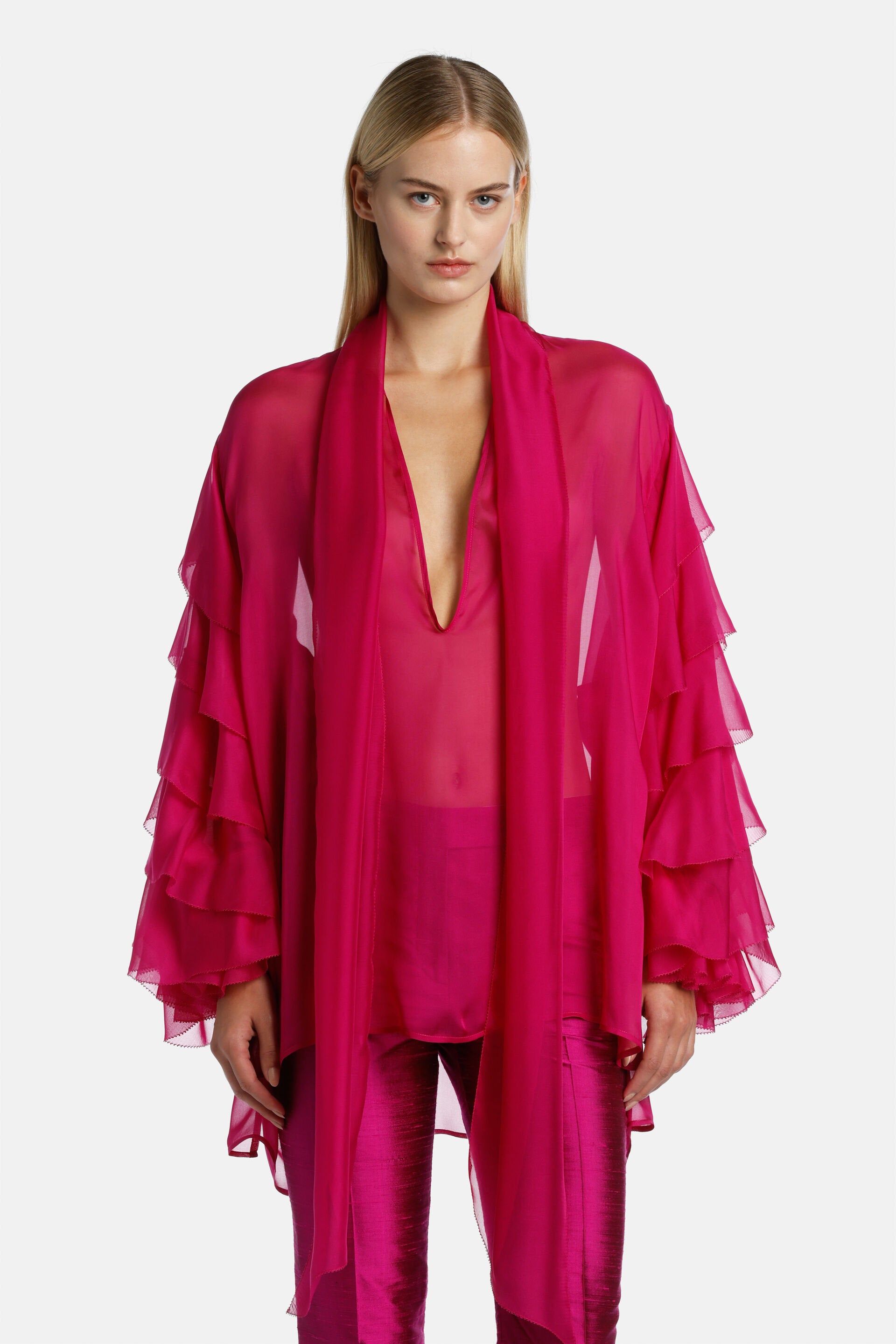 Luisa Spagnoli_Brillina - Silk Blouse - Fashion Show_BRILLINA_1811_01