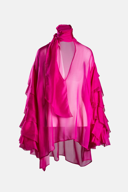 Luisa Spagnoli_Brillina - Silk Blouse - Fashion Show_BRILLINA_1811_05