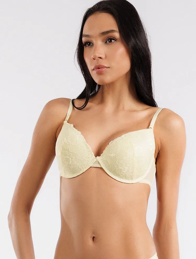 Marie France_Jaune_Bra Lavene Push-Ups in Different Cup Sizes_BRLAVENE_Jaune_01
