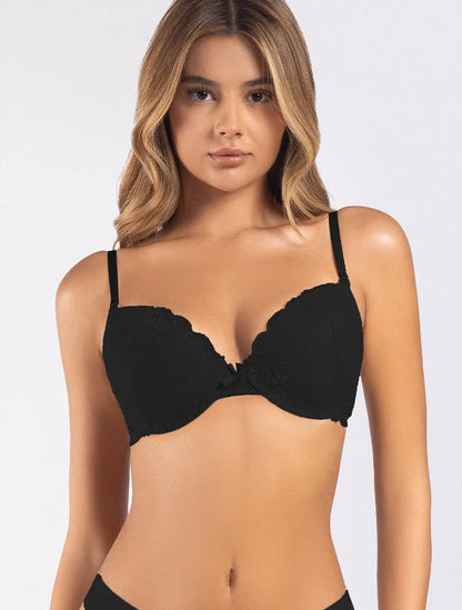 Marie France_Black_Bra Metallic Dentelle Push-Up in Different Cup Sizes_BRMETALLICDENTELLE_Black_01