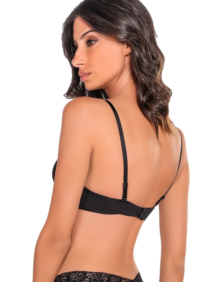 Marie France_Noir_Bra Metallic in Different Cup Sizes_BRMETALLIC_Noir_02