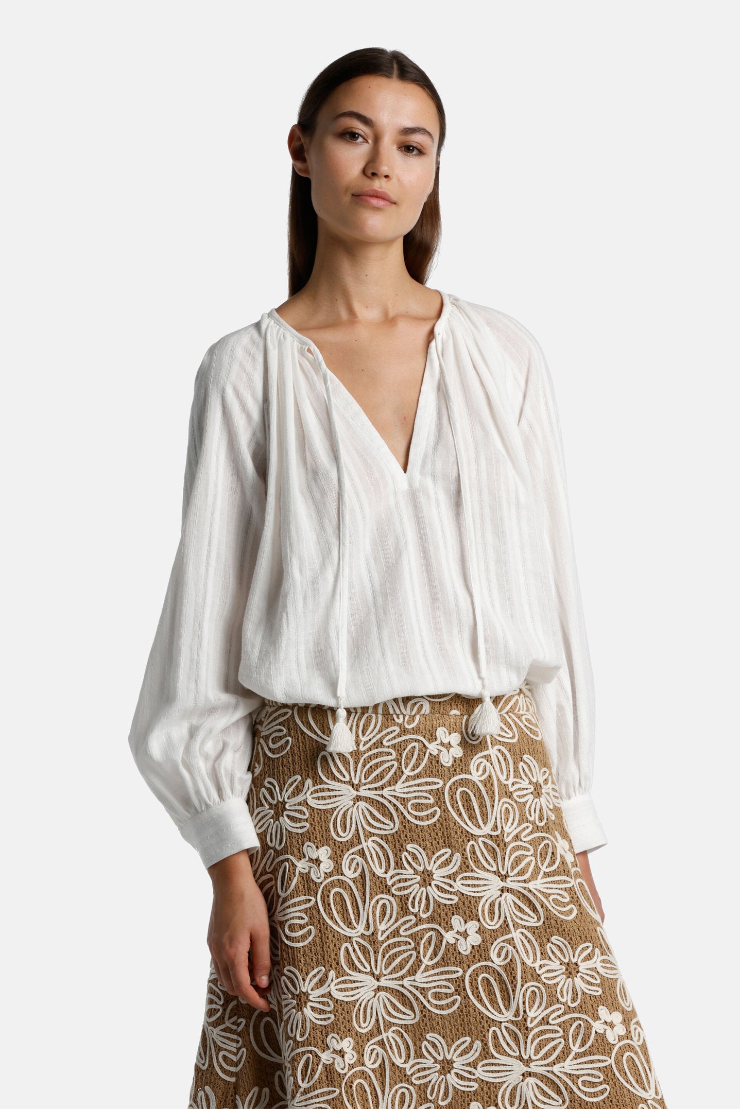 Luisa Spagnoli_Brocca - Cotton Blouse_BROCCA_0202_01
