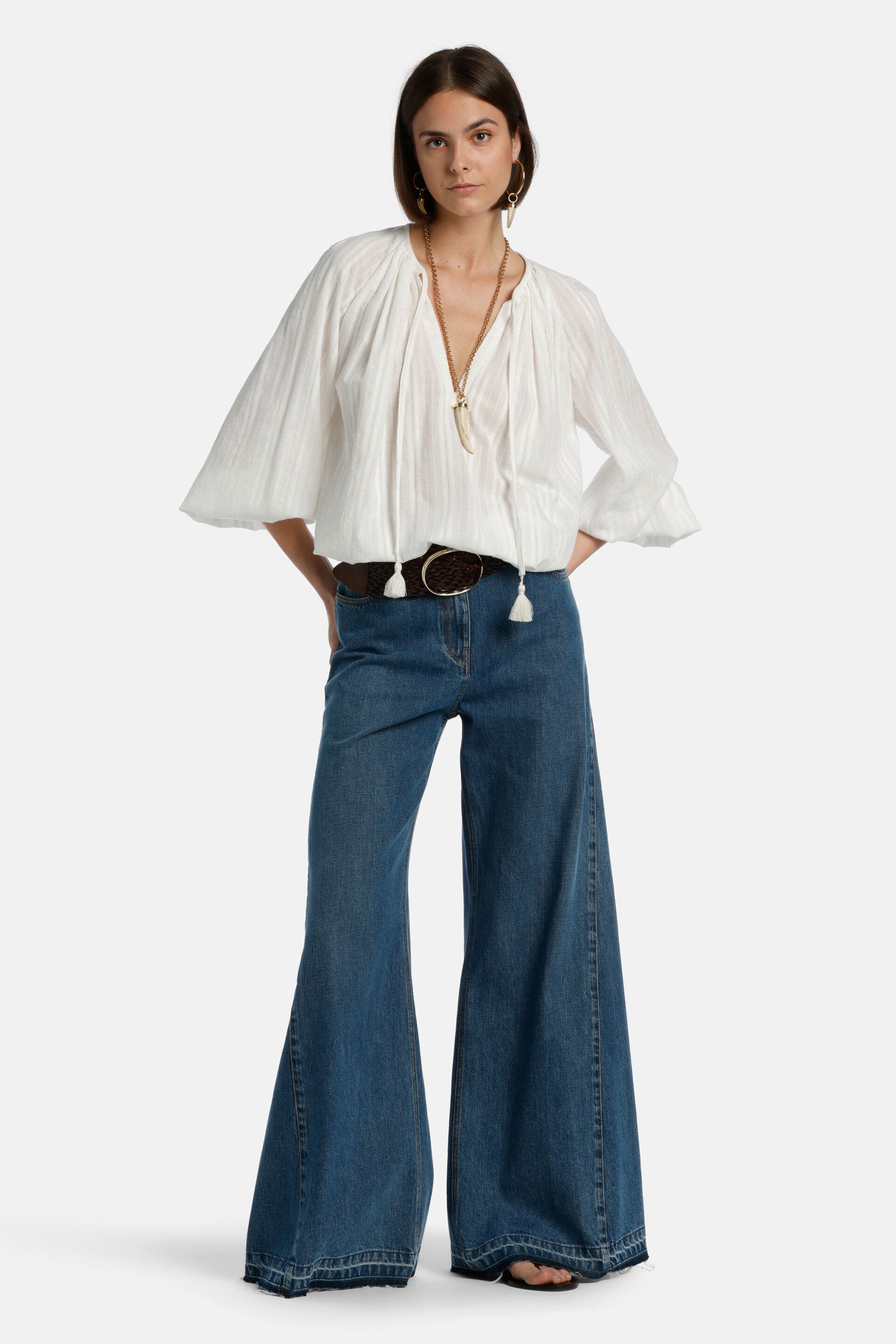 Luisa Spagnoli_Brocca - Cotton Blouse_BROCCA_0202_07