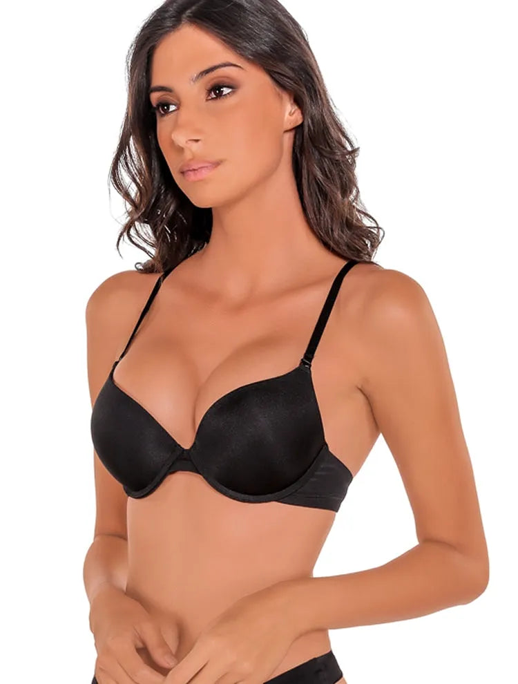 Marie France_Noir_Bra Triple Push Micro in Different Cup Sizes_BRTRIPLEPUSHMICRO_Noir_01