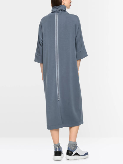 Marc Cain Grisaille Women Long Jersey Dress SKU: BS 21.15 J08_380 Image 02