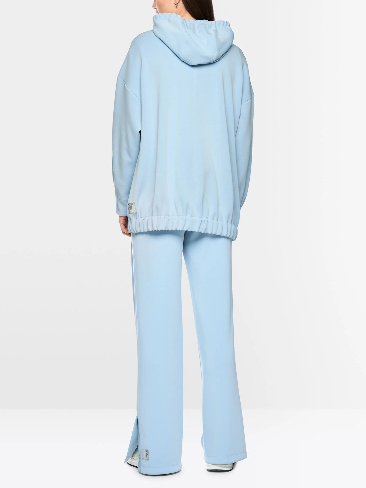 Marc Cain Niagara Mist Women Oversized Jersey Jacket SKU: BS 31.11 J08_318 Image 02
