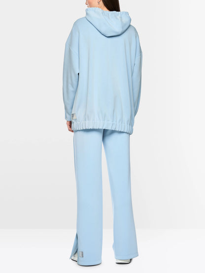 Marc Cain Niagara Mist Women Oversized Jersey Jacket SKU: BS 31.11 J08_318 Image 02