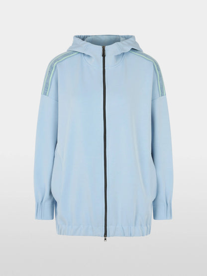 Marc Cain Niagara Mist Women Oversized Jersey Jacket SKU: BS 31.11 J08_318 Image 06