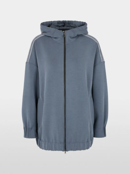 Marc Cain Grisaille Women Oversized Jersey Jacket SKU: BS 31.11 J08_380 Image 06