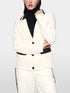 Marc Cain Off-White Women Scuba Jersey Blazer SKU: BS 34.13 J09_110 Image 04