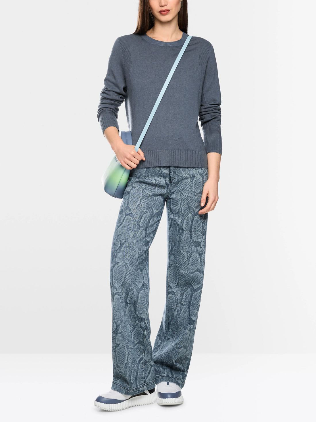 Marc Cain Grisaille Women Lightweight Jumper SKU: BS 41.12 M80_380 Image 01